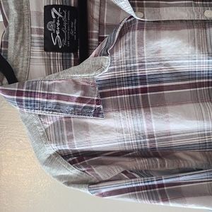 Seven7 - Men's Slim Fit Long Sleeve Shirt